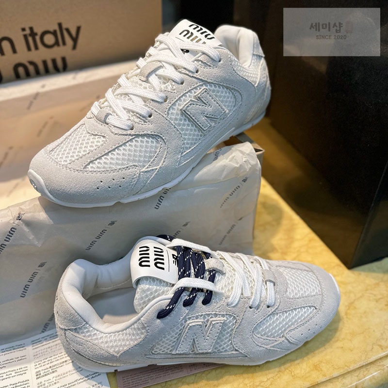 New Balance 뉴발란스 x 미우미우 530 SL 스니커즈 신발 1번 이미지