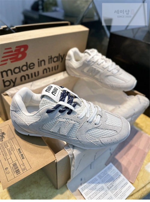 New Balance 뉴발란스 x 미우미우 530 SL 스니커즈 신발 3번 이미지