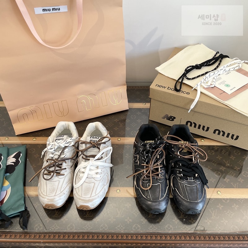 New Balance 뉴발란스 x 미우미우 530 SL 스니커즈 신발 1번 이미지
