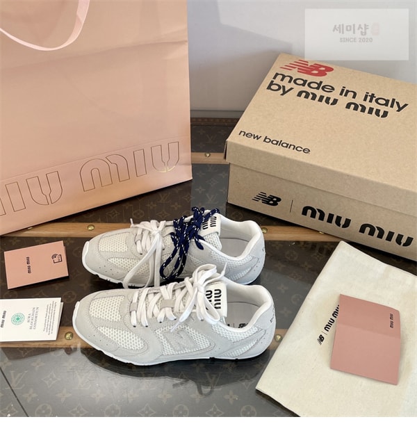 New Balance 뉴발란스 x 미우미우 530 SL 스니커즈 신발 5번 이미지