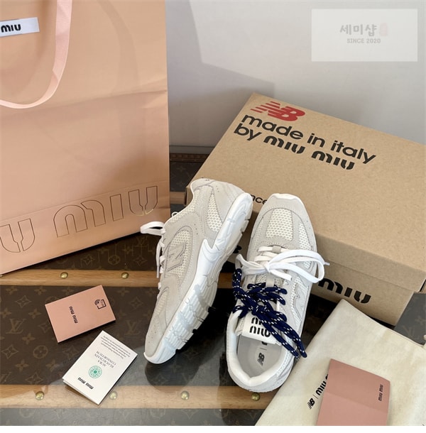 New Balance 뉴발란스 x 미우미우 530 SL 스니커즈 신발 7번 이미지