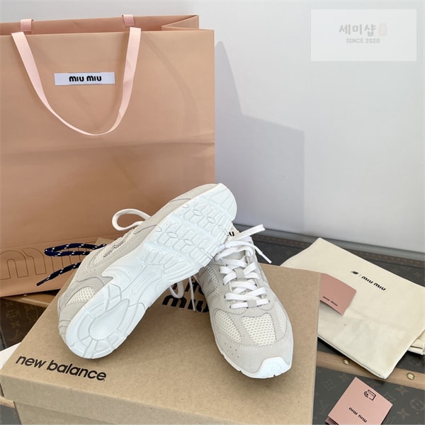 New Balance 뉴발란스 x 미우미우 530 SL 스니커즈 신발 8번 이미지