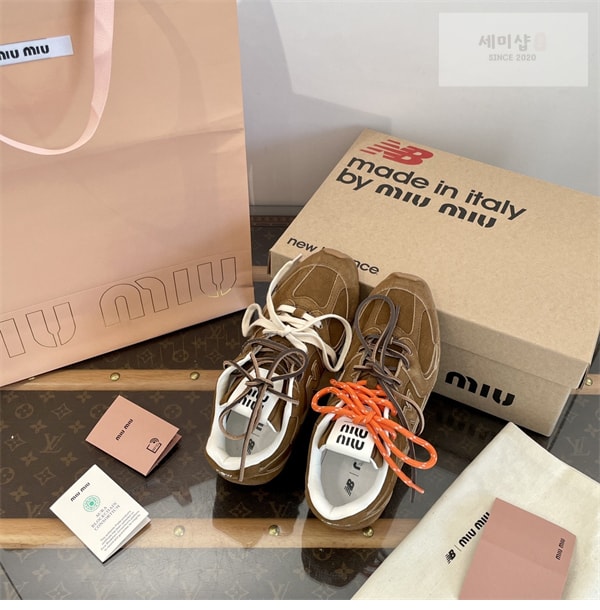 New Balance 뉴발란스 x 미우미우 530 SL 스니커즈 신발 10번 이미지