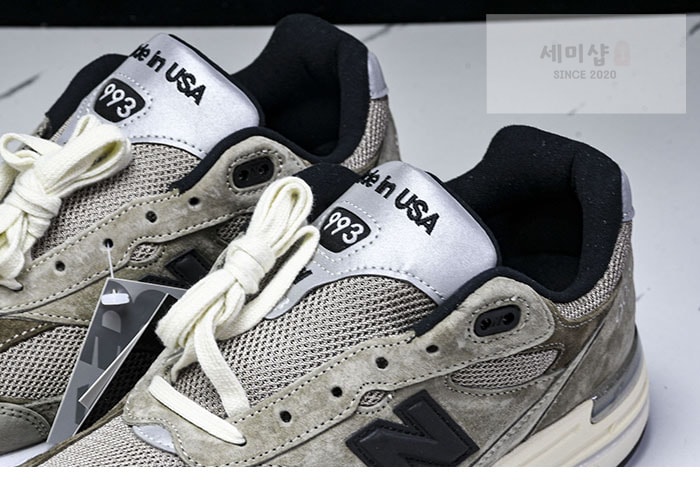 New Balance 뉴발란스 x JJJJound 993 MiUSA 밀리터리 어반 그레이 앙고라 U993JJ 신발 25번 이미지