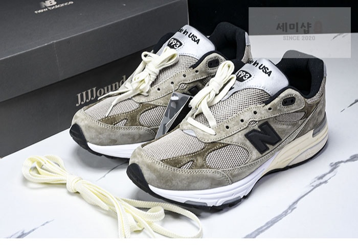 New Balance 뉴발란스 x JJJJound 993 MiUSA 밀리터리 어반 그레이 앙고라 U993JJ 신발 23번 이미지