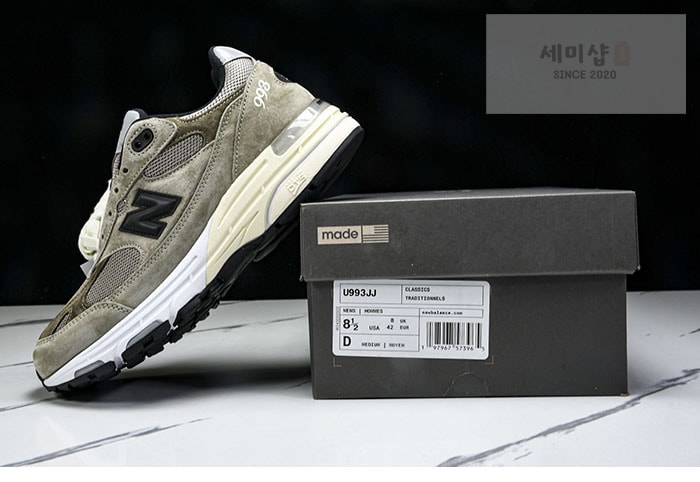 New Balance 뉴발란스 x JJJJound 993 MiUSA 밀리터리 어반 그레이 앙고라 U993JJ 신발 21번 이미지