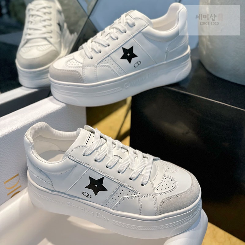 디올 디올 스타 플랫폼 스니커즈 화이트 신발 8번 이미지
