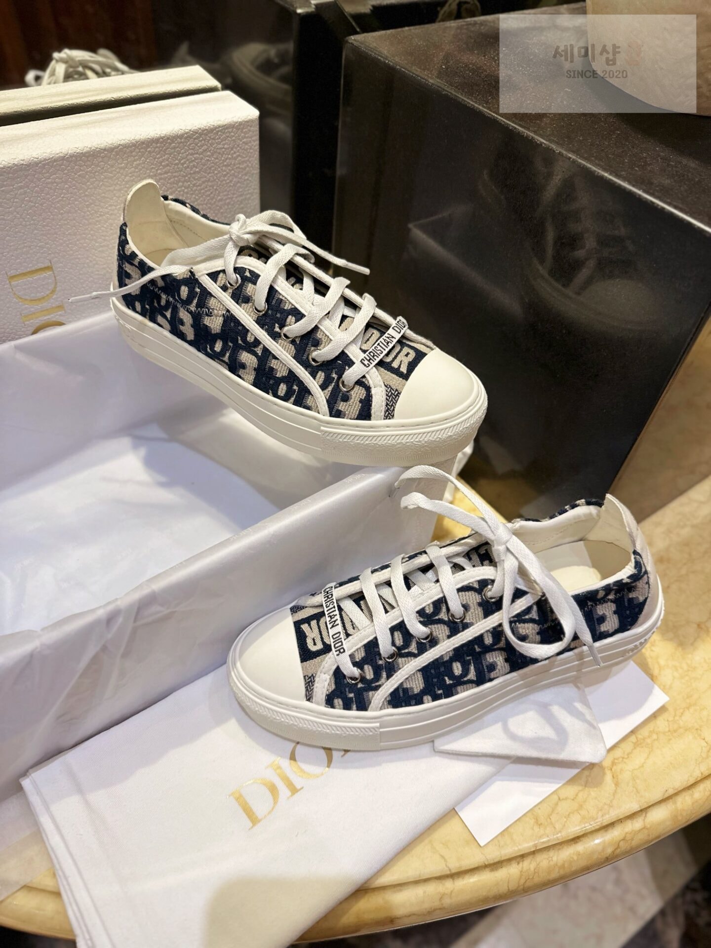 D I O R 디올 오블리크 자가드 워크인 디올 스니커즈 “35SIZE – 40SIZE” 신발 7번 이미지