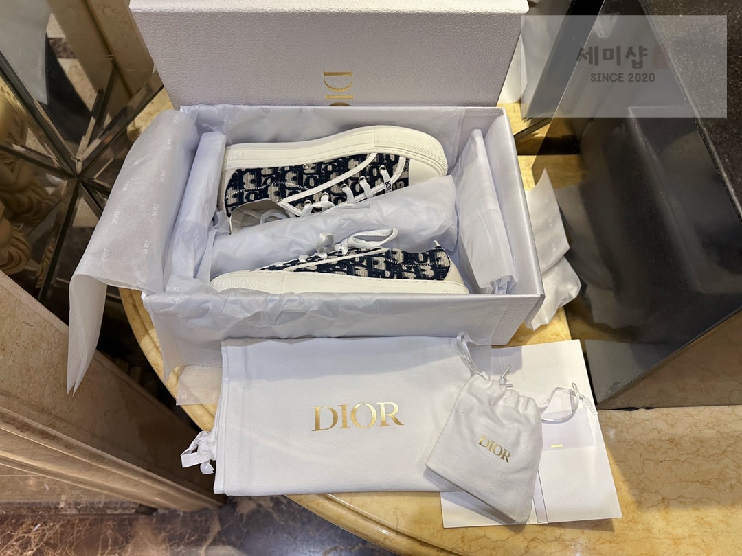 D I O R 디올 오블리크 자가드 워크인 디올 스니커즈 “35SIZE – 40SIZE” 신발 10번 이미지