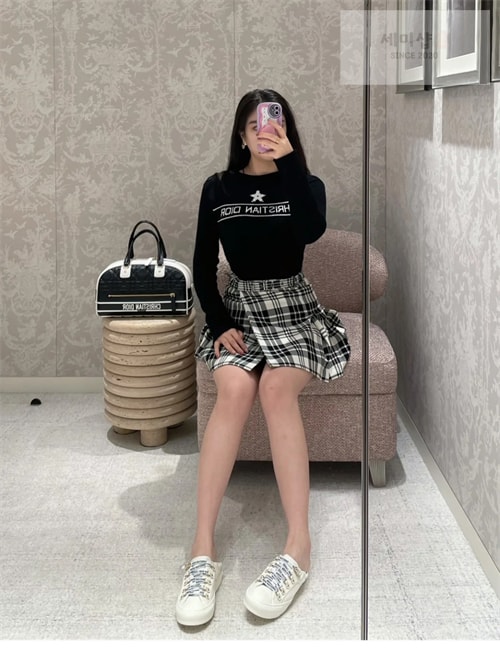 D I O R 디올 워크앤디올 캔버스 스니커즈 신발 3번 이미지