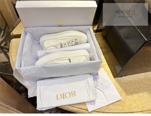 D I O R 디올 워크앤디올 캔버스 스니커즈 신발 5번 이미지