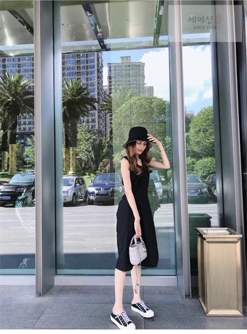 D I O R 디올 워크앤디올 캔버스 스니커즈 신발 4번 이미지
