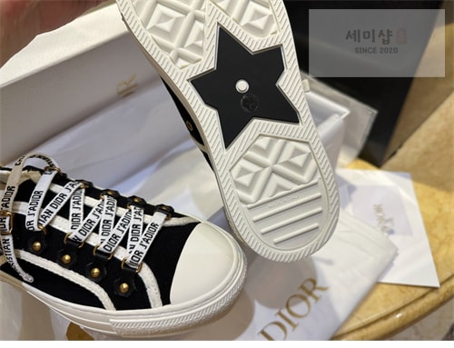 D I O R 디올 워크앤디올 캔버스 스니커즈 신발 19번 이미지