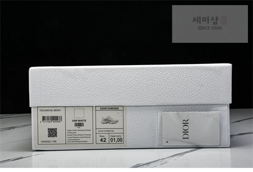 D I O R 디올 크로노 CD 스니커즈 신발 25번 이미지
