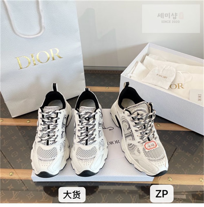 D I O R 디올 24 크로노 여성 스니커즈 신발 12번 이미지