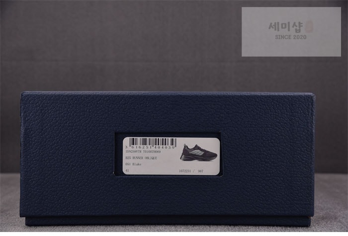 D I O R 디올 B25 러너 스니커즈 블랙 신발 6번 이미지