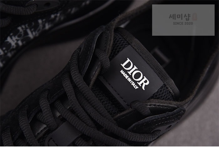 D I O R 디올 B25 러너 스니커즈 블랙 신발 9번 이미지