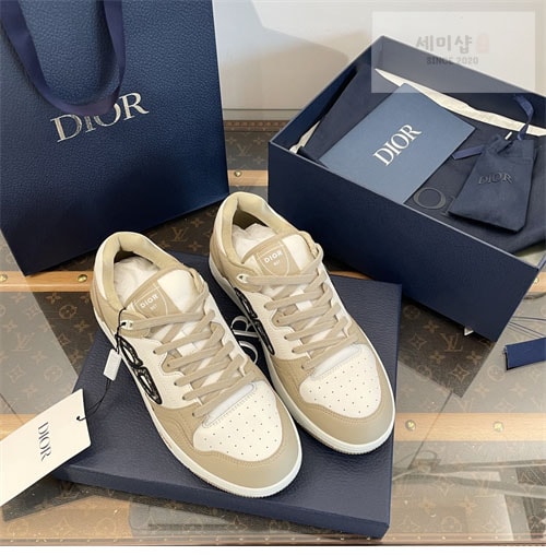 D I O R 디올 B57 미드탑 스니커즈 신발 3번 이미지
