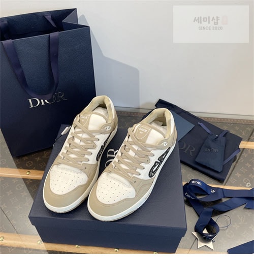 D I O R 디올 B57 미드탑 스니커즈 신발 4번 이미지