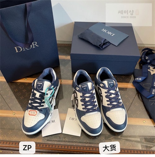 D I O R 디올 B57 미드탑 스니커즈 신발 25번 이미지