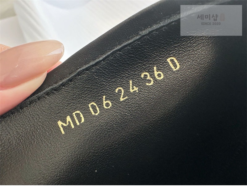 디올 디올 D-Major 앵클 부츠 신발 6번 이미지