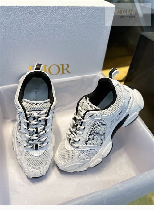 D I O R 디올 Dior Chrono 스니커즈 신발 6번 이미지
