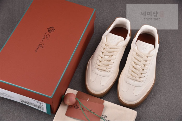 Loro Piana 로로피아나 로우 사슴가죽 테니스 워크 슈즈 신발 15번 이미지