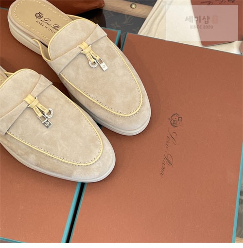 Loro Piana 로로피아나 바부슈 참 워크 로퍼 뮬 신발 5번 이미지