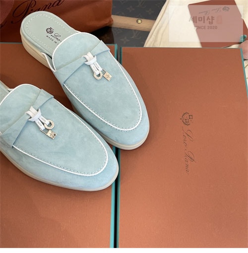 Loro Piana 로로피아나 바부슈 참 워크 로퍼 뮬 신발 8번 이미지