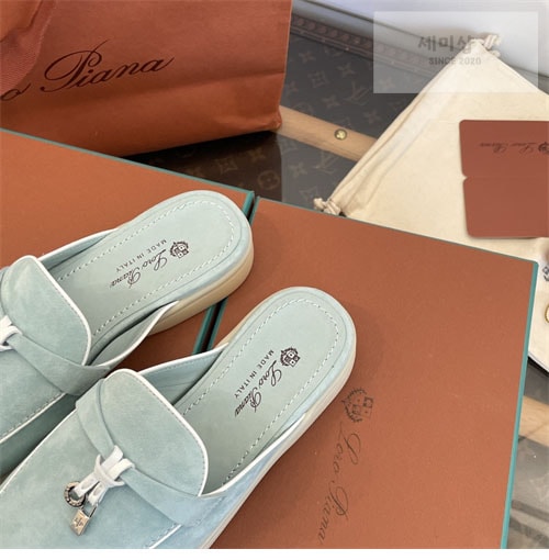 Loro Piana 로로피아나 바부슈 참 워크 로퍼 뮬 신발 9번 이미지
