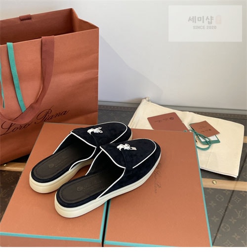 Loro Piana 로로피아나 바부슈 참 워크 로퍼 뮬 신발 15번 이미지