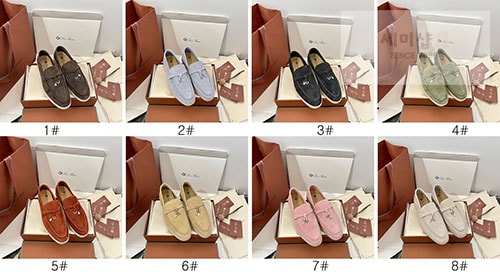 Loro Piana 로로피아나 썸머 참 워크 로퍼 신발 2번 이미지