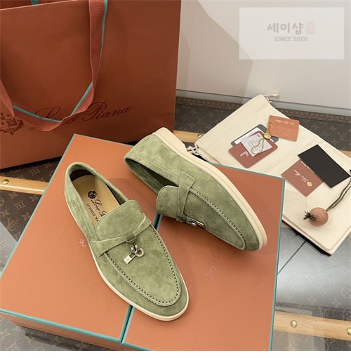 Loro Piana 로로피아나 썸머 참 워크 로퍼 신발 38번 이미지