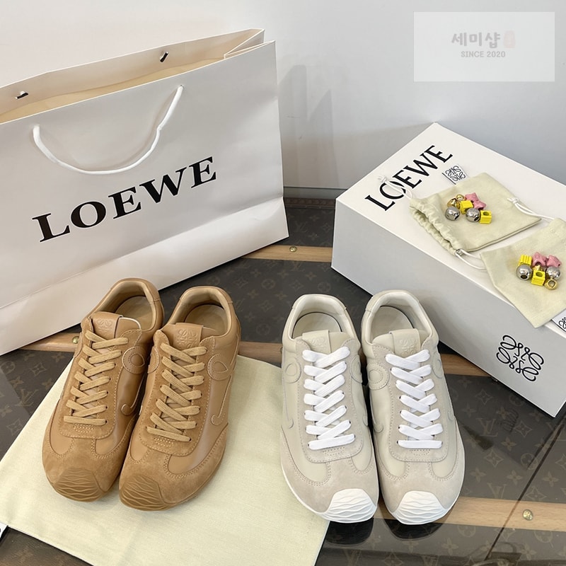 Loewe 로에베 발레러너 2.0 소프트 카프스킨 시나몬 신발 1번 이미지