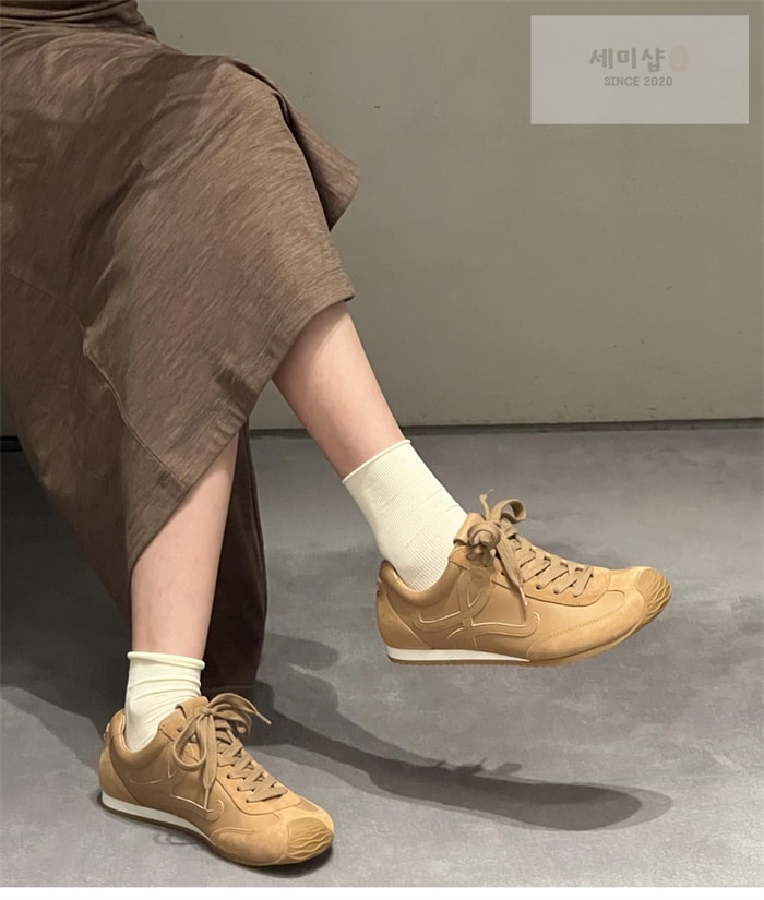 Loewe 로에베 발레러너 2.0 소프트 카프스킨 시나몬 신발 2번 이미지