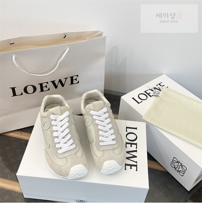 Loewe 로에베 발레러너 2.0 소프트 카프스킨 시나몬 신발 29번 이미지