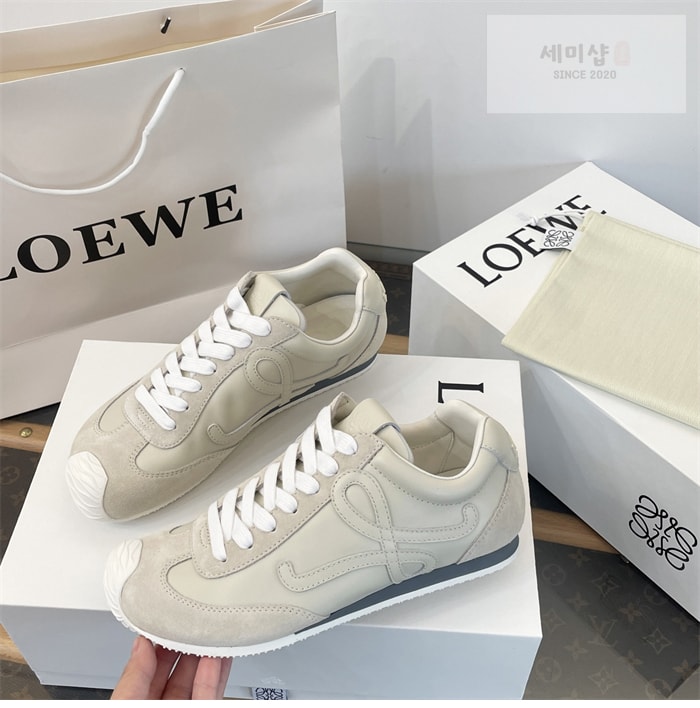 Loewe 로에베 발레러너 2.0 소프트 카프스킨 시나몬 신발 12번 이미지