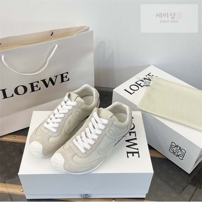 Loewe 로에베 발레러너 2.0 소프트 카프스킨 시나몬 신발 13번 이미지