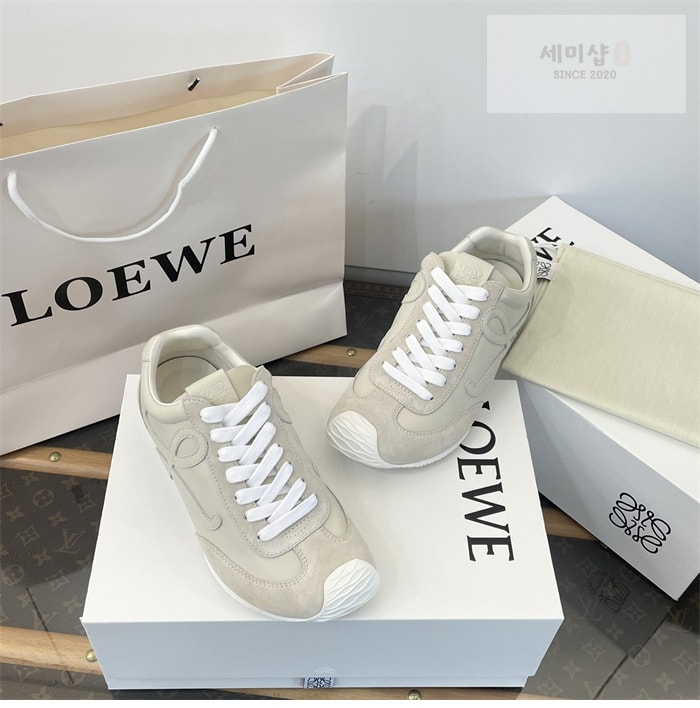 Loewe 로에베 발레러너 2.0 소프트 카프스킨 시나몬 신발 14번 이미지