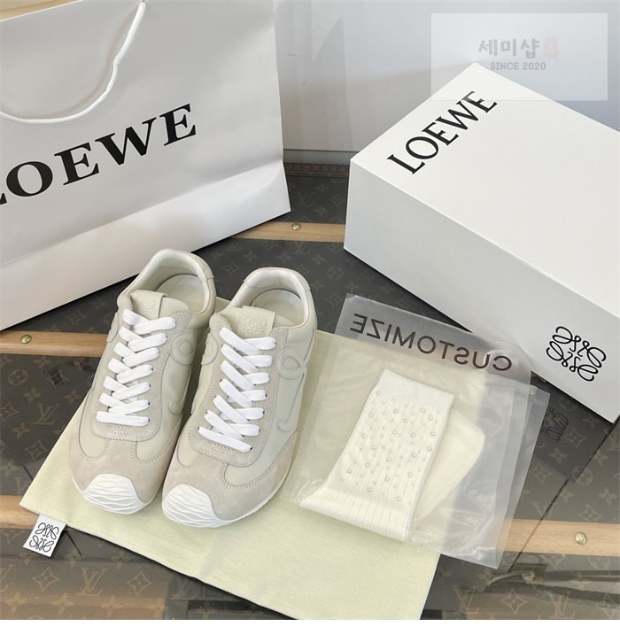 Loewe 로에베 발레러너 2.0 소프트 카프스킨 시나몬 신발 15번 이미지