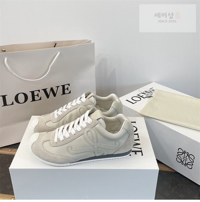 Loewe 로에베 발레러너 2.0 소프트 카프스킨 시나몬 신발 16번 이미지