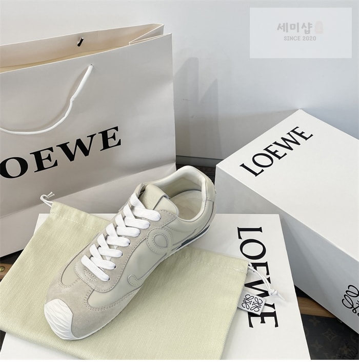 Loewe 로에베 발레러너 2.0 소프트 카프스킨 시나몬 신발 24번 이미지