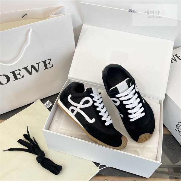 Loewe 로에베 발레 러너 2.0 나일론 카프스킨 신발 10번 이미지