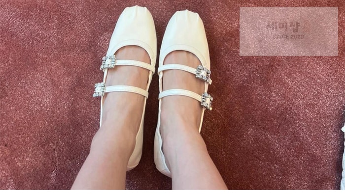 Roger Vivier 로저비비에 스트랩 발레리나 플랫 슈즈 신발 3번 이미지