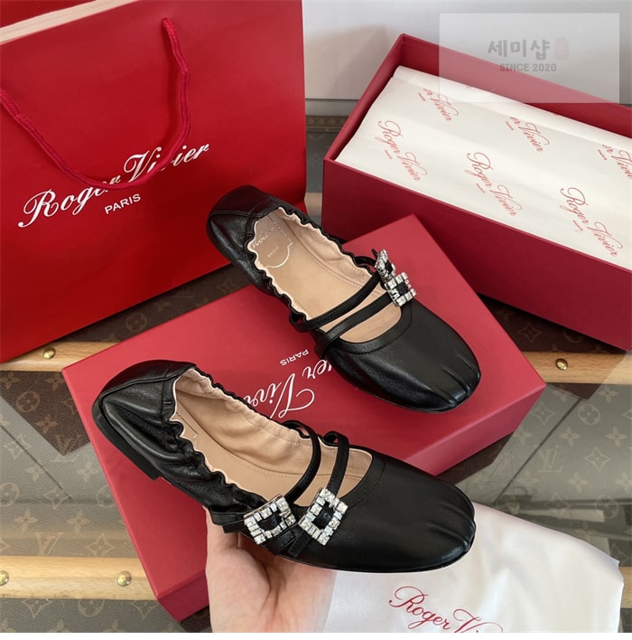 Roger Vivier 로저비비에 스트랩 발레리나 플랫 슈즈 신발 7번 이미지