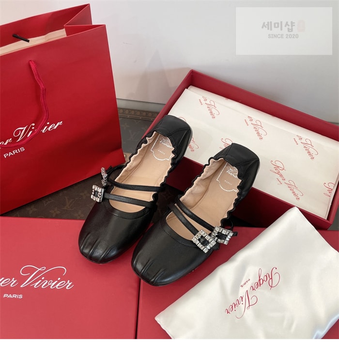 Roger Vivier 로저비비에 스트랩 발레리나 플랫 슈즈 신발 9번 이미지