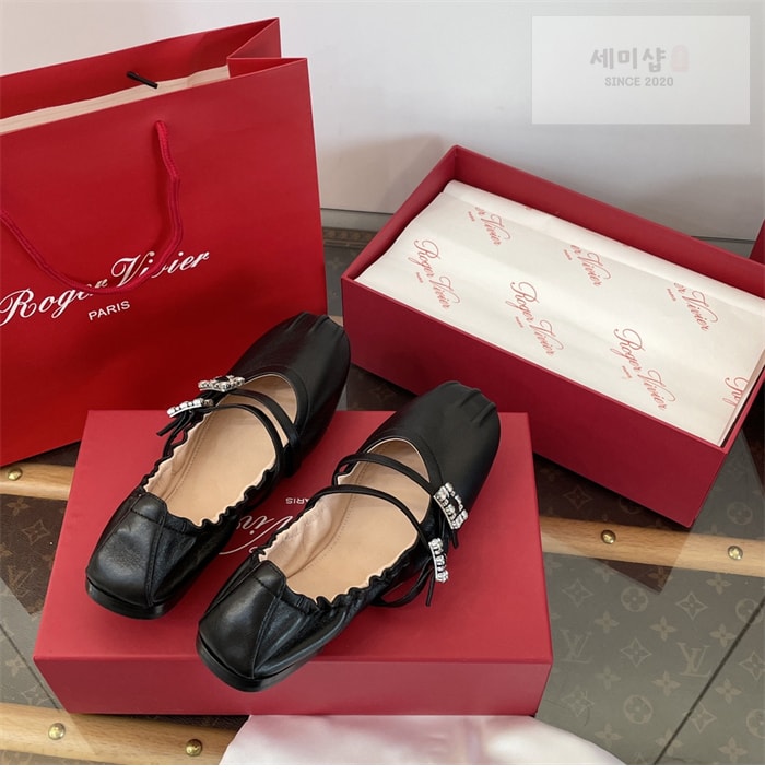 Roger Vivier 로저비비에 스트랩 발레리나 플랫 슈즈 신발 10번 이미지