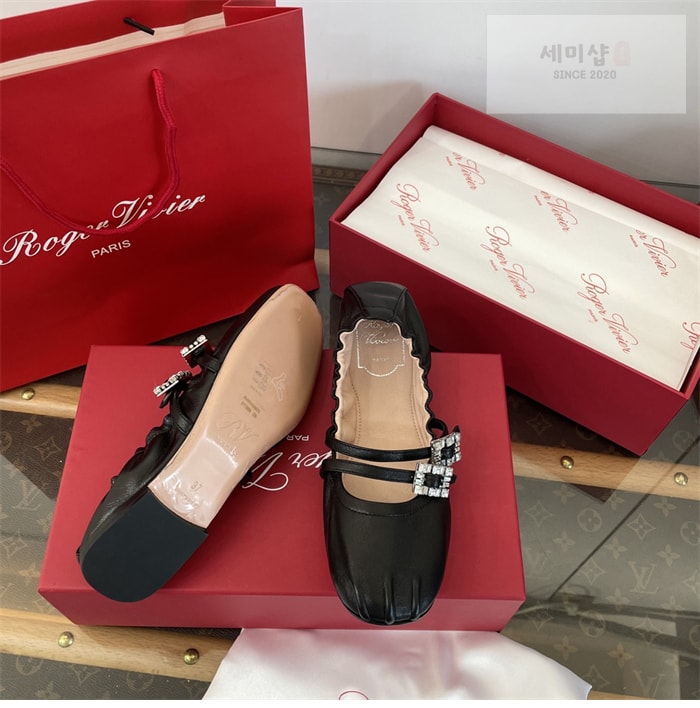 Roger Vivier 로저비비에 스트랩 발레리나 플랫 슈즈 신발 11번 이미지