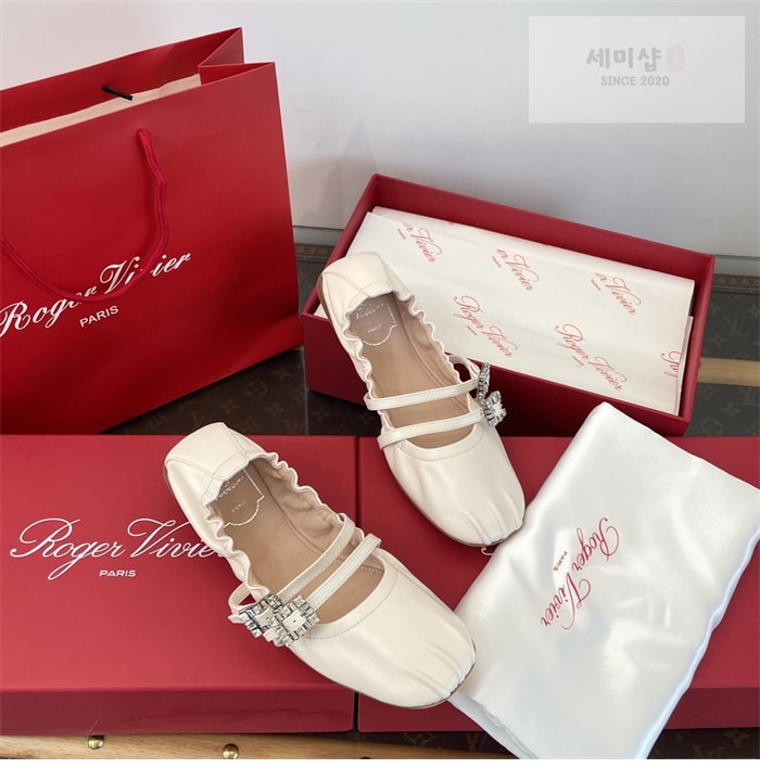 Roger Vivier 로저비비에 스트랩 발레리나 플랫 슈즈 신발 12번 이미지