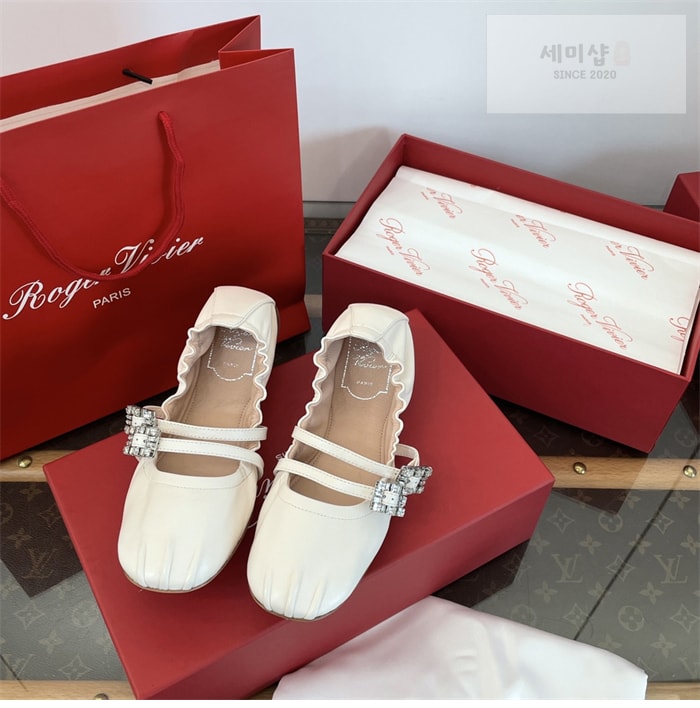 Roger Vivier 로저비비에 스트랩 발레리나 플랫 슈즈 신발 13번 이미지